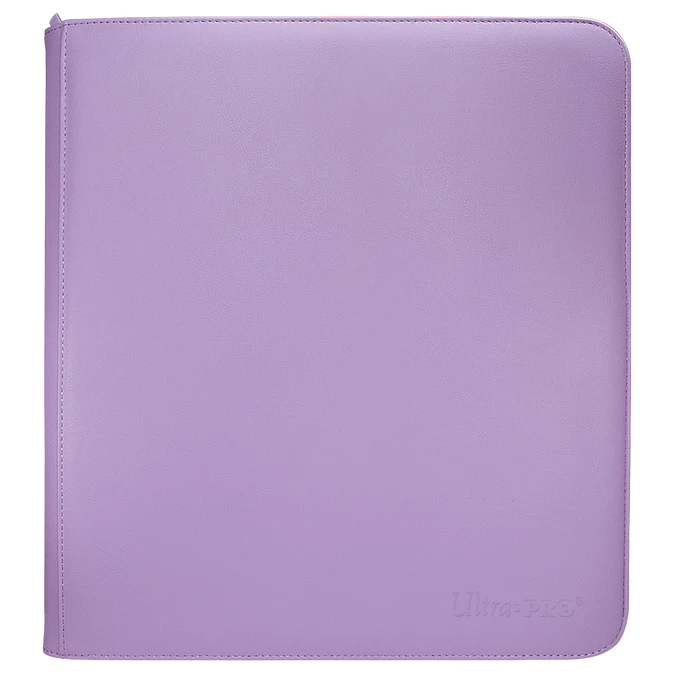 Ultra-Pro Binder: PRO 12-Pocket Zippered Vivid Purple