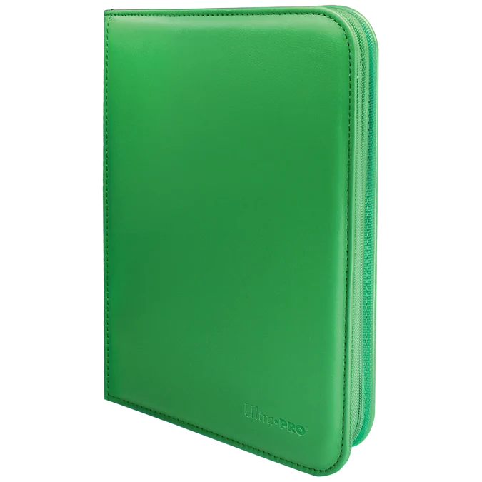Binder: PRO 4 Pocket Zippered Vivid- Green