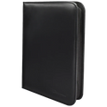 Binder: PRO 4Pocket Zippered Vivid- Black