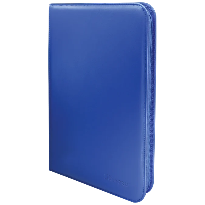 Ultra-Pro Binder: PRO 9-Pocket Zippered Vivid Blue