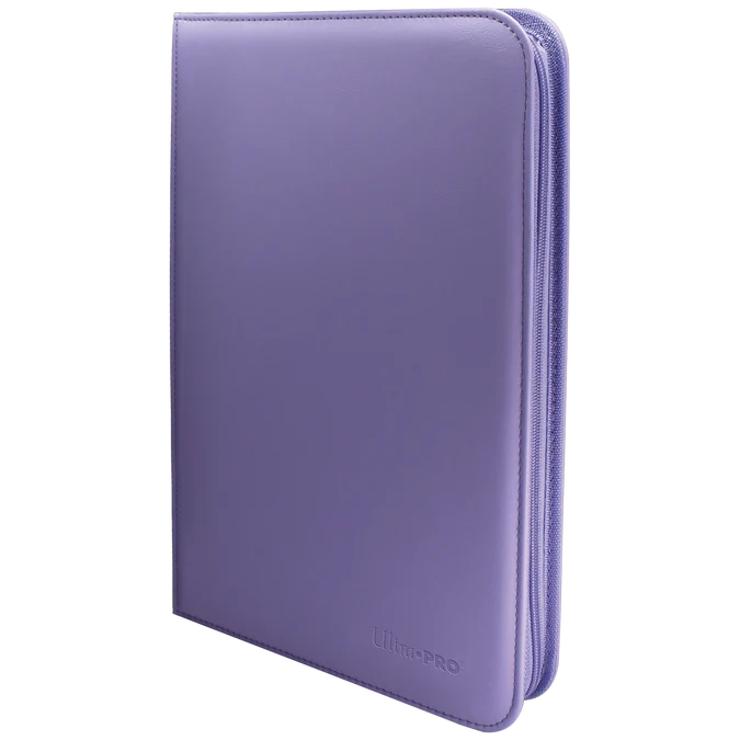 Ultra-Pro Binder: PRO 9-Pocket Zippered Vivid Purple