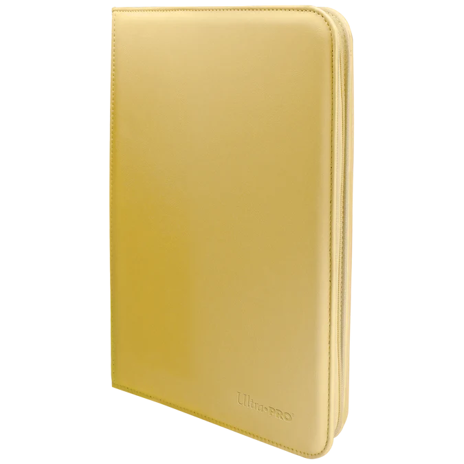 Binder: PRO 9Pocket Zippered Vivid- Yellow