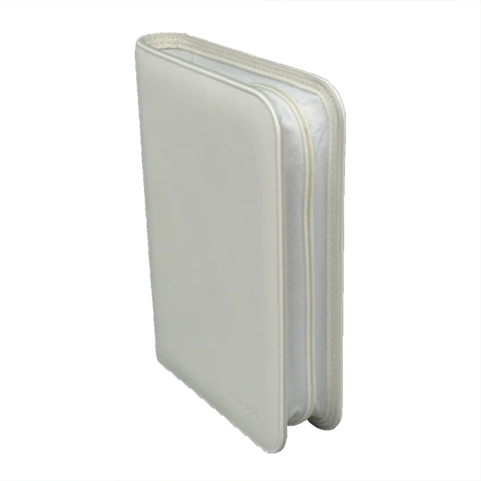 Binder: PRO 4 Pocket Zippered Vivid- White
