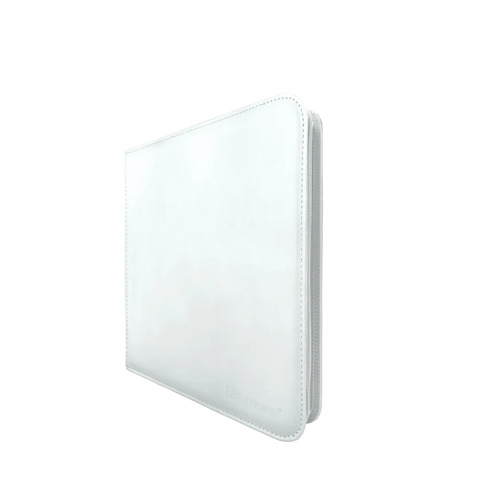 Ultra-Pro Binder: PRO 9-Pocket Zippered Vivid White