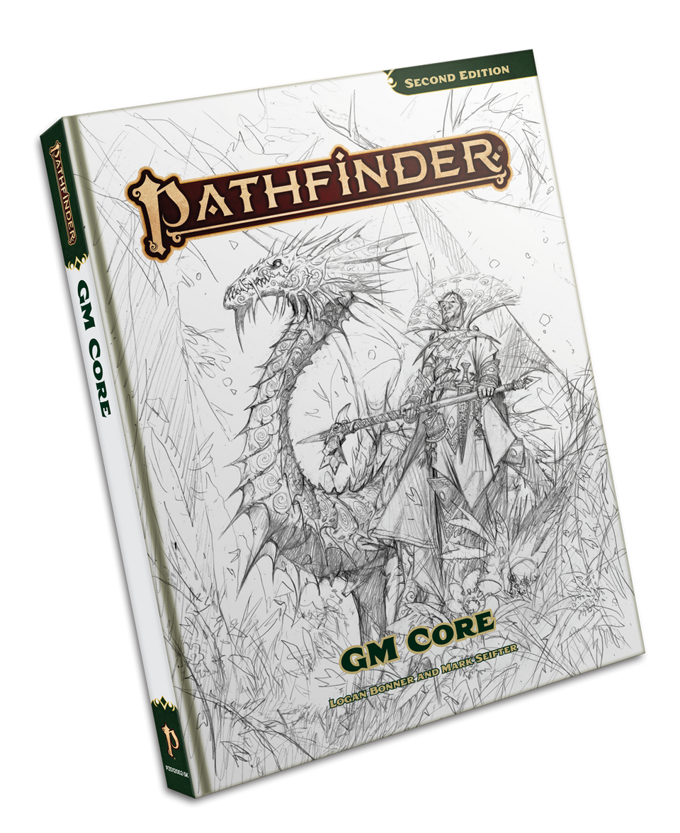 Pathfinder: 2e: GM Core Remastered: Sketch Cover
