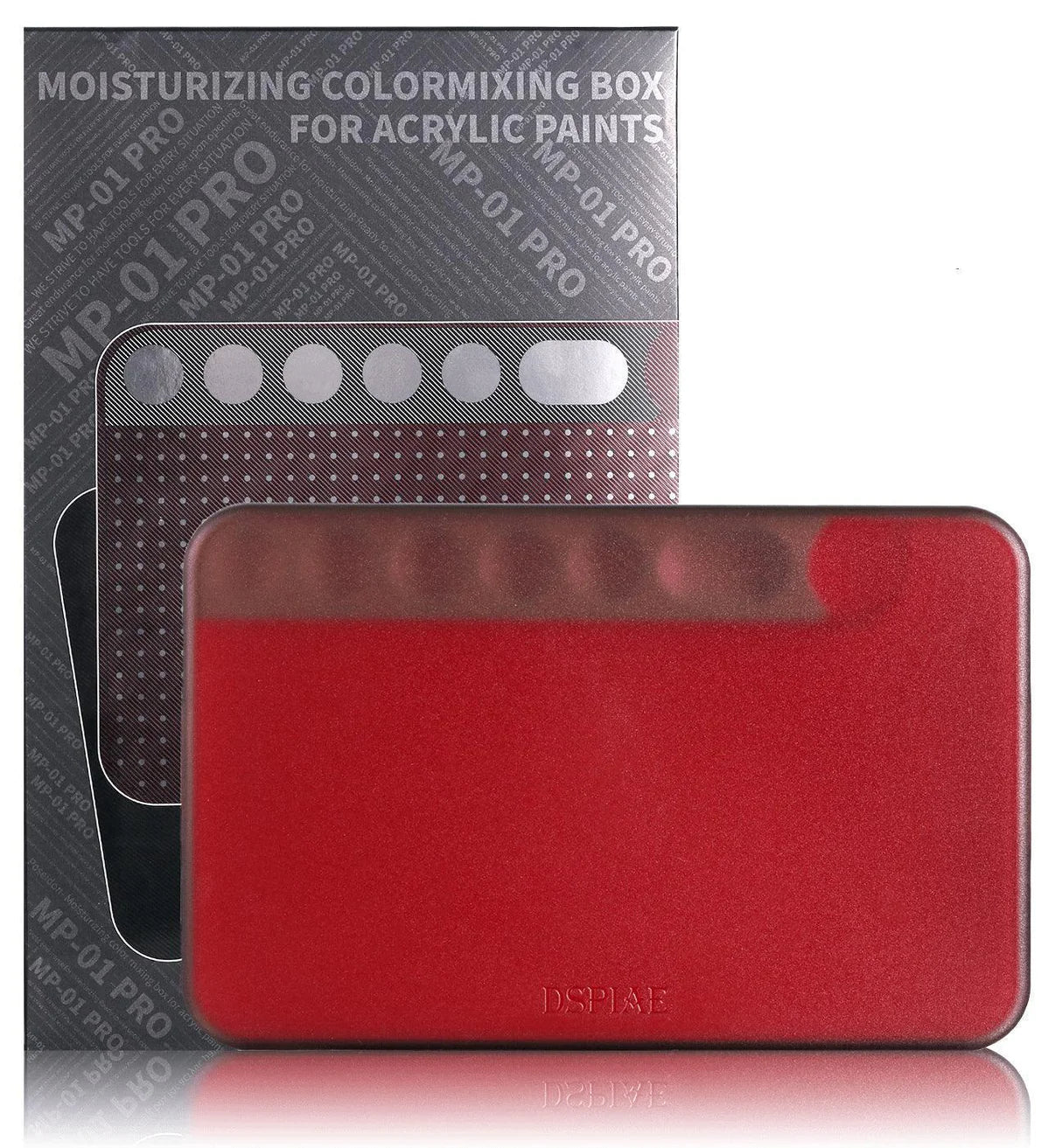 DSPIAE PRO Poseidon Moisturizing Color Mixing Box for Acrylic Paints