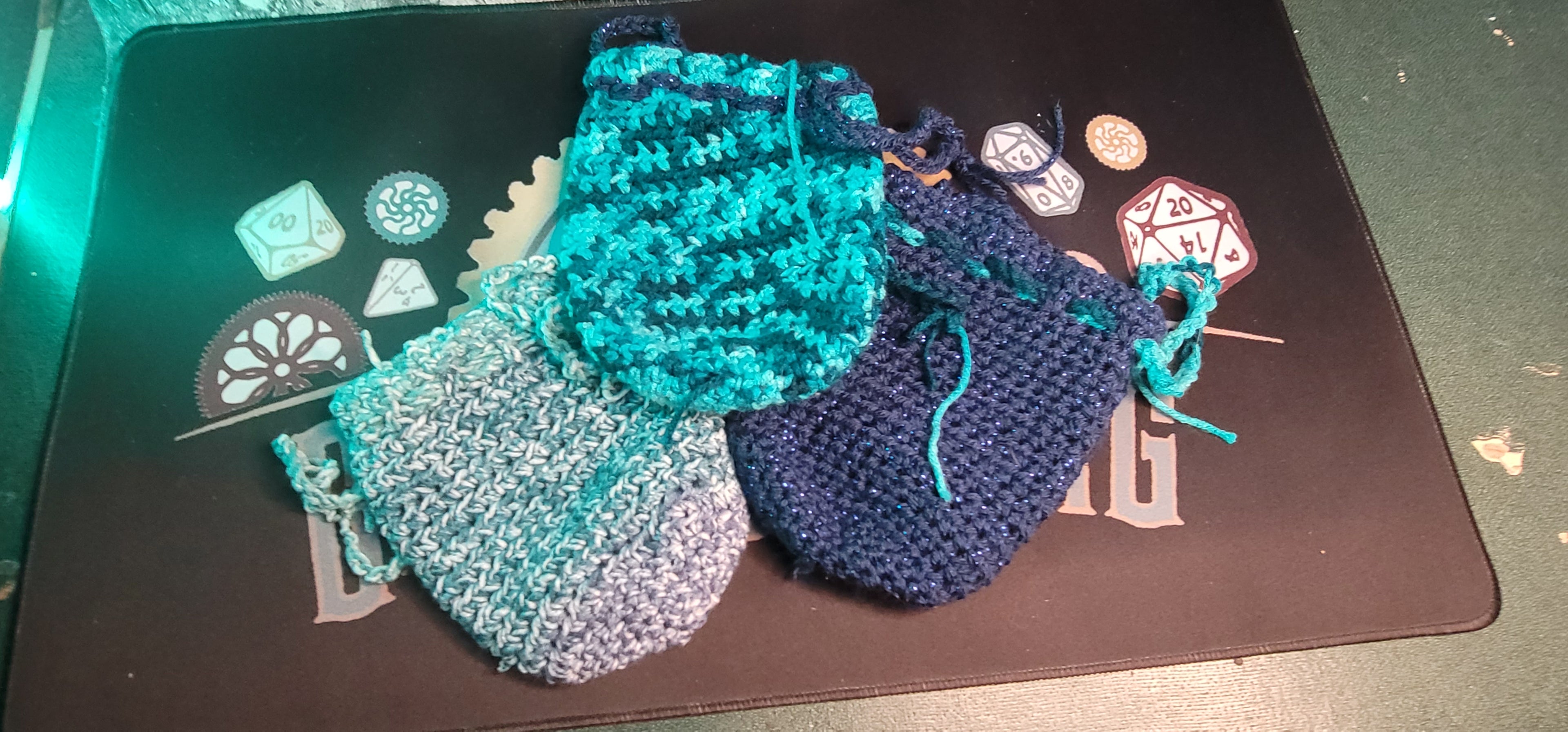 Dice Bag Hand Made (Large)