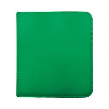 Ultra-Pro Binder: PRO 12-Pocket Zippered Vivid Green