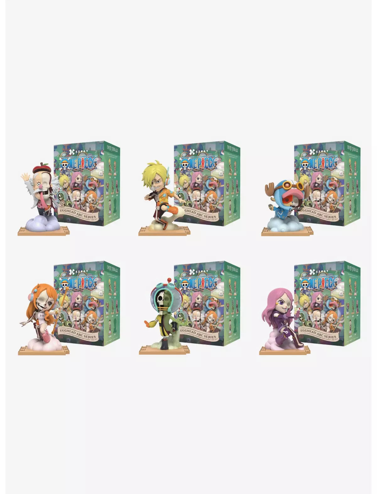 One Piece XXRAY Blind Boxes Egghead Arc Series Part 1