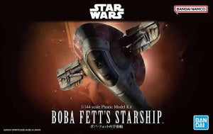 Star Wars Model Kit: 1/144 Plastic Model Star Wars- Boba Fett's Starship