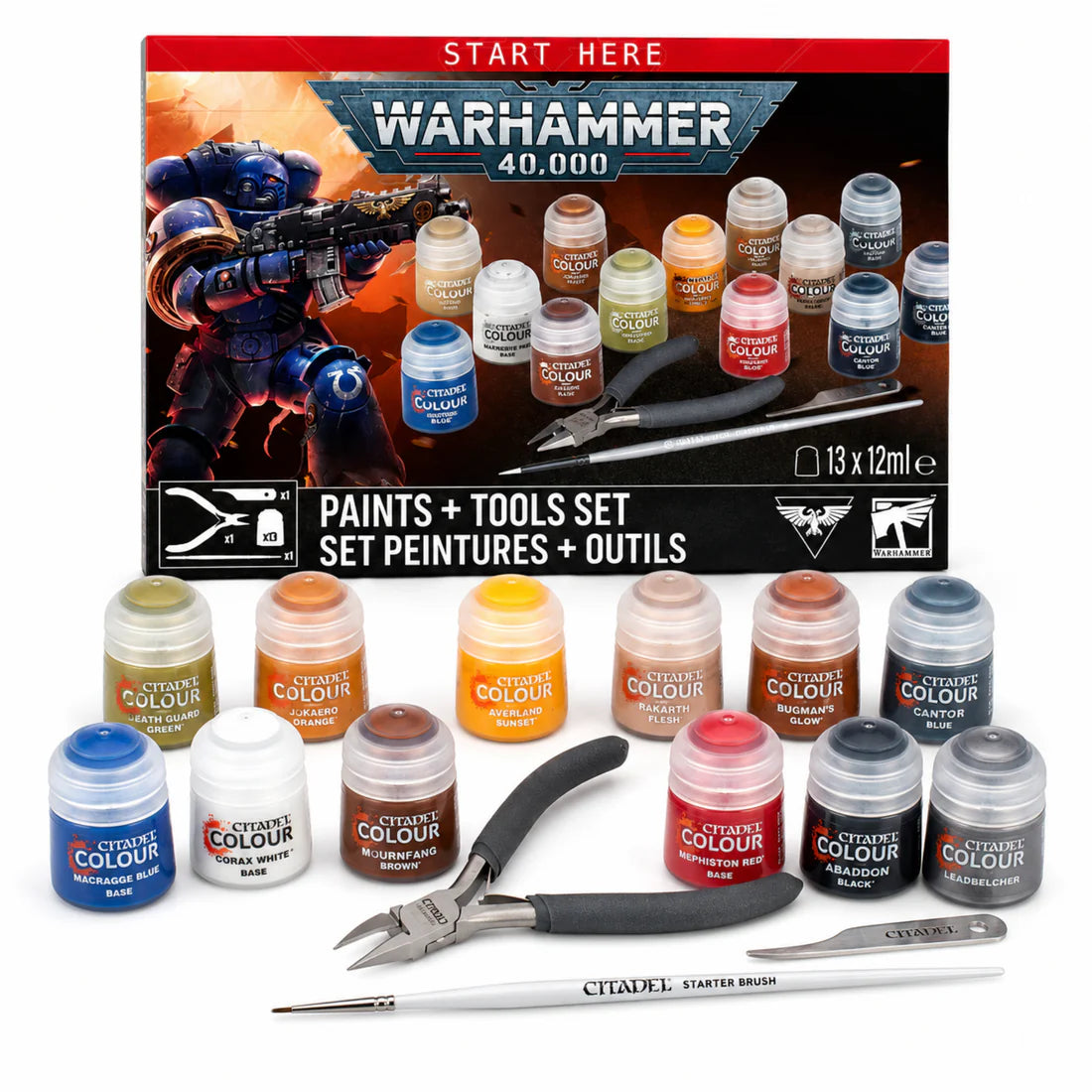 Warhammer 40k: Paints+Tools