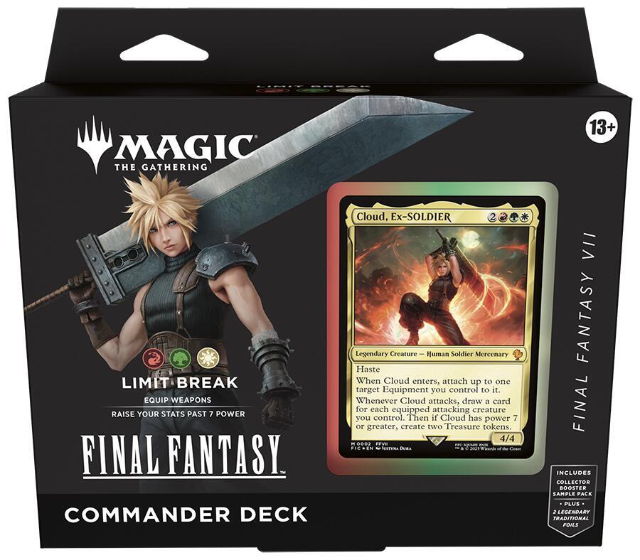 Magic the Gathering: Universes Beyond Final Fantasy Commander Deck- Limit Break