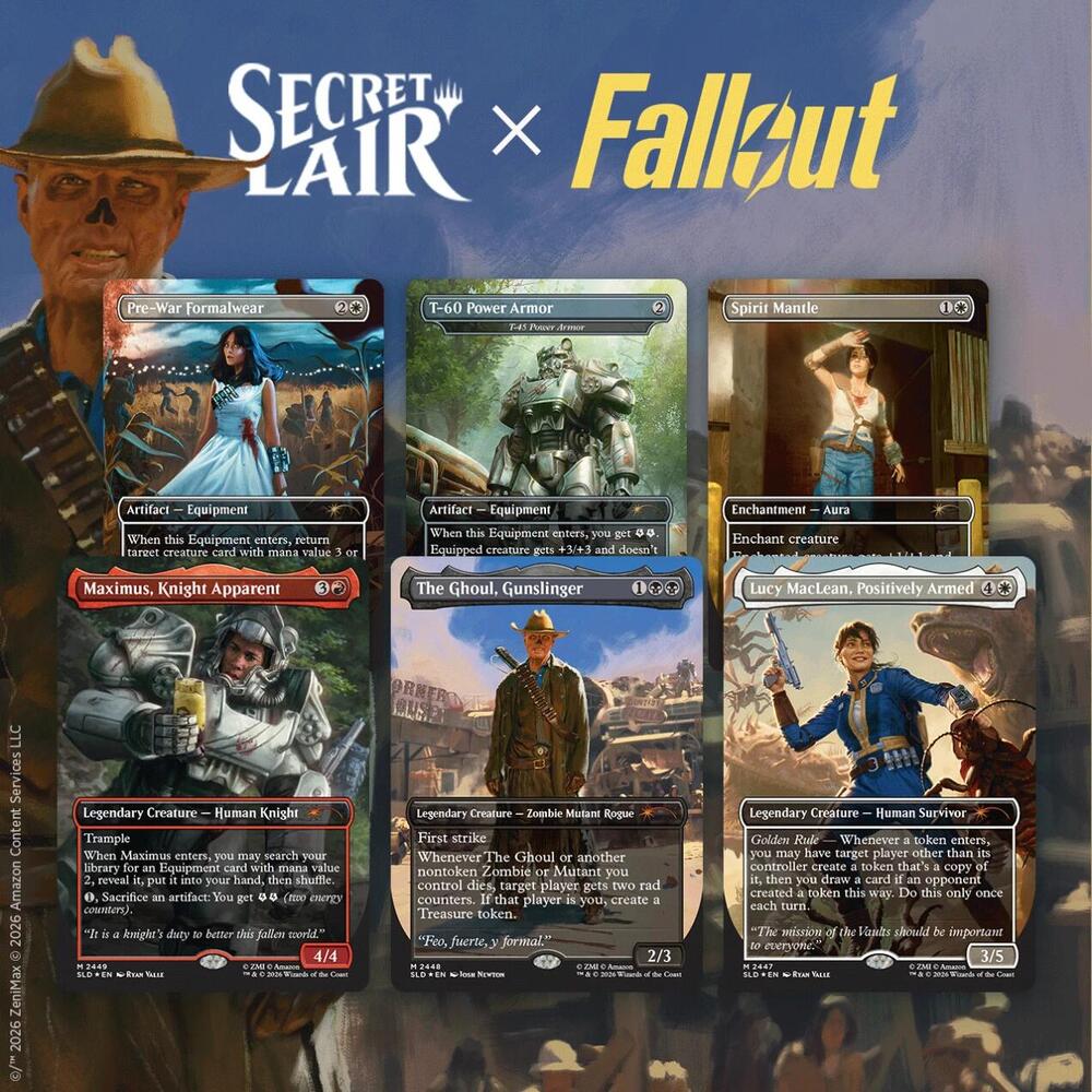 Secret Lair Drop- Fallout: Beyond Vault 33- Regular U