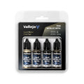 True Metallic Metal Set: Aged Metal (4 Color Set), 18 ml.