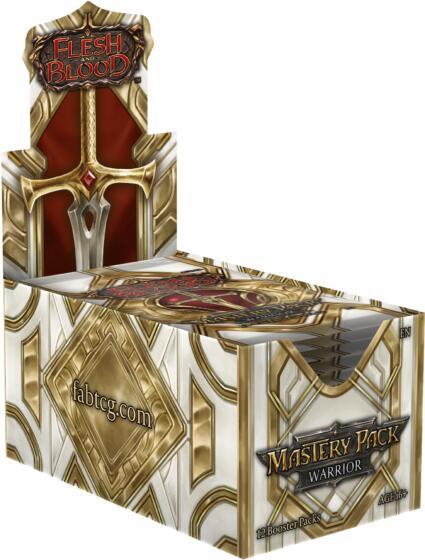 Flesh and Blood TCG: Mastery Pack Warrior Display