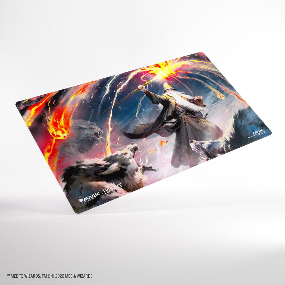 Magic: The Gathering | The Hobbit Shiny Playmat - Gandalf, Shadow's Foe