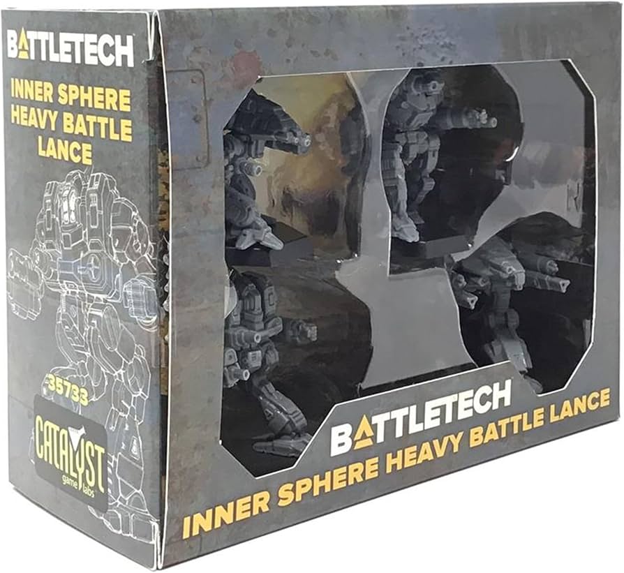 Battletech: Inner Sphere Heavy battle Lance