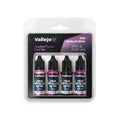 True Metallic Metal Set: Amethyst Purple (4 Color Set), 18 ml.