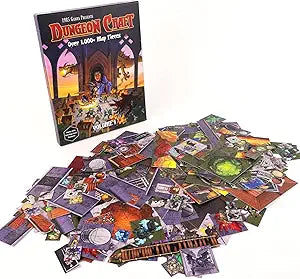 Dungeon Craft Volume 1 RPG Terrain Maps Set for DND and Tabletop Campaigns