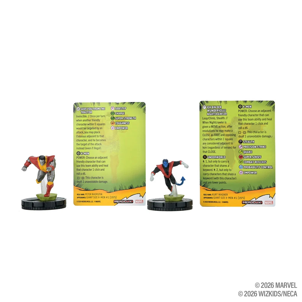HeroClix Iconix: Marvel- Giant-Size X-Men