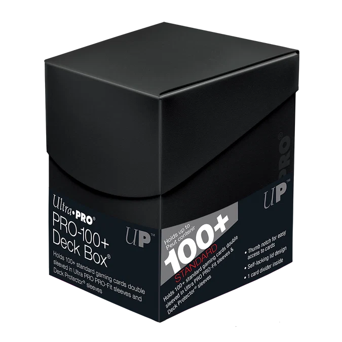 Deckbox: PRO 100+ Eclipse- Jet Black