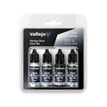 True Metallic Metal Set: Sterling Silver (4 Color Set), 18 ml.