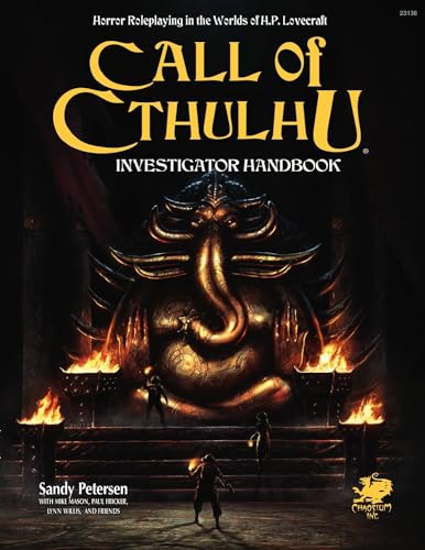 Call Of Cthulhu 7th Edition Investigator Handbook