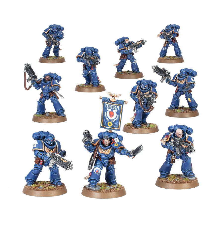 Warhammer 40k:  Space Marines Intercessor Squad