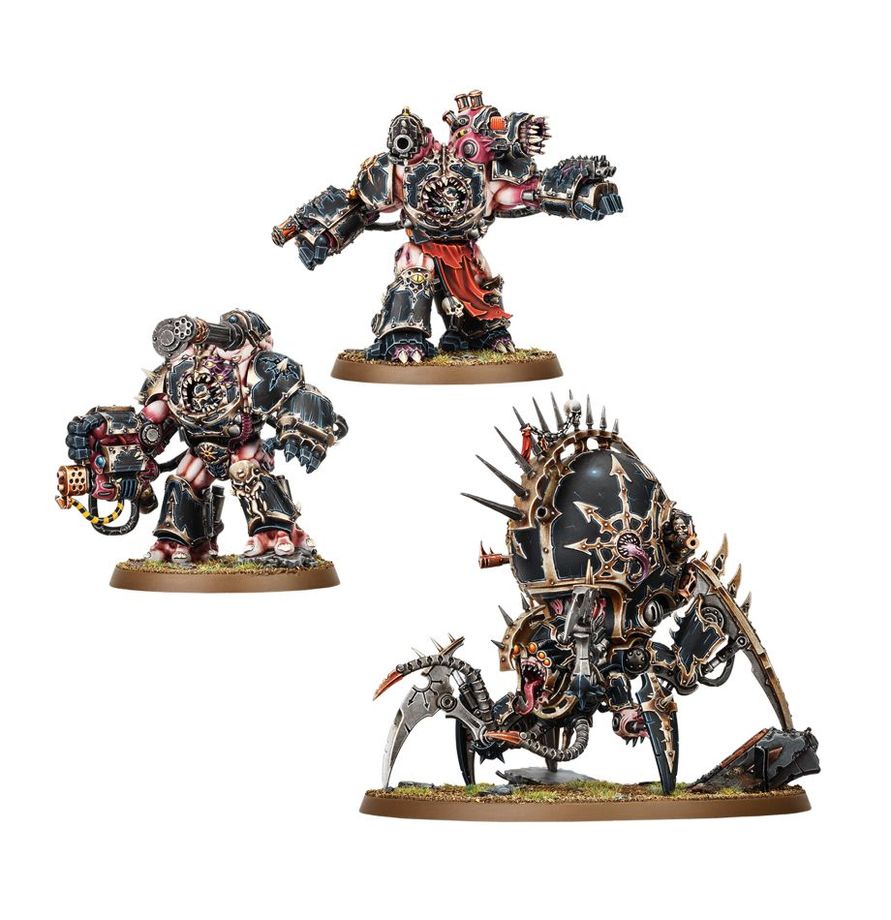 Warhammer 40,000: Chaos Space Marines: Warpforged: Venomcrawler/Obliterator