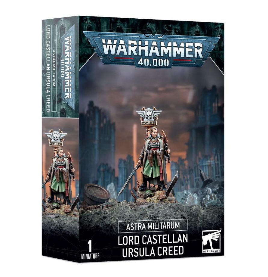 Warhammer 40k: Atsra Militarum- Lord Castellan Ursula Creed