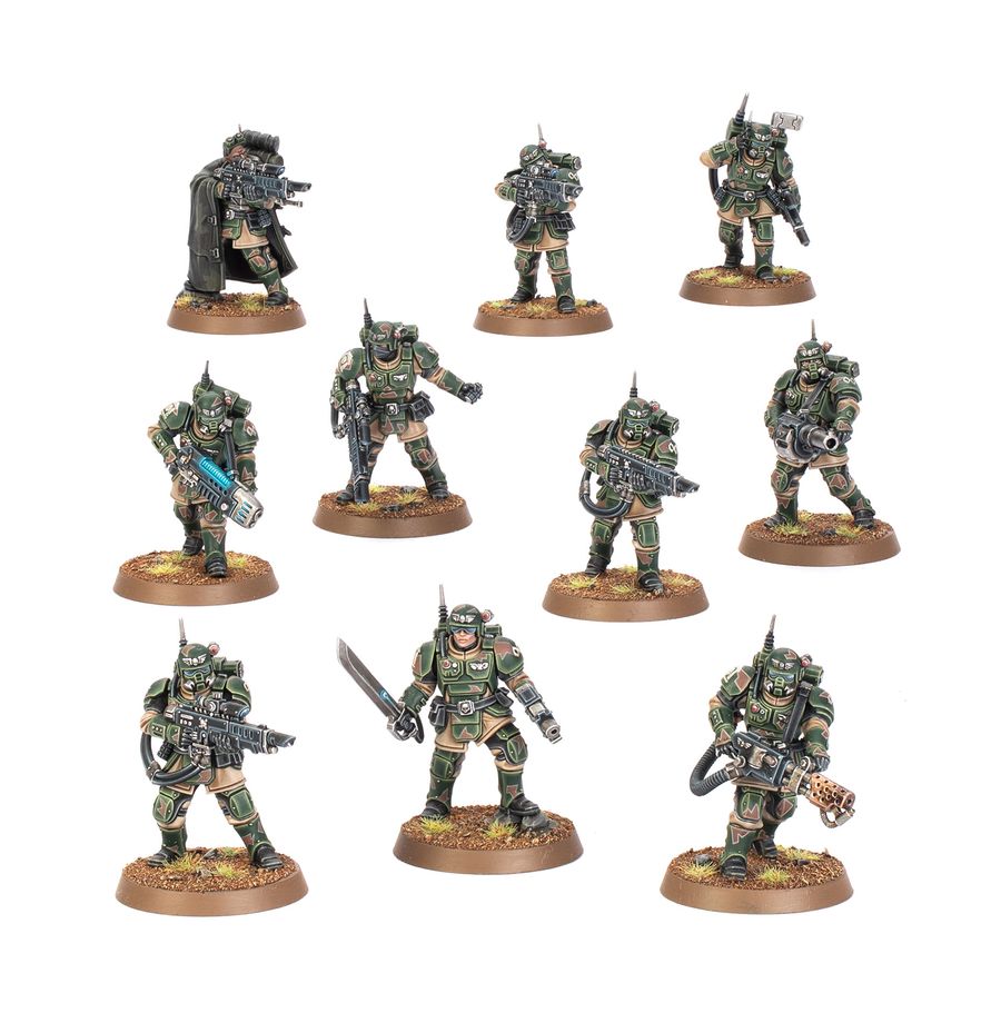 Warhammer 40K: Astra Militarum: Kasrkin
