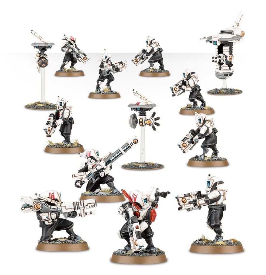 Warhammer 40k:  T'Au Empire Pathfinder Team