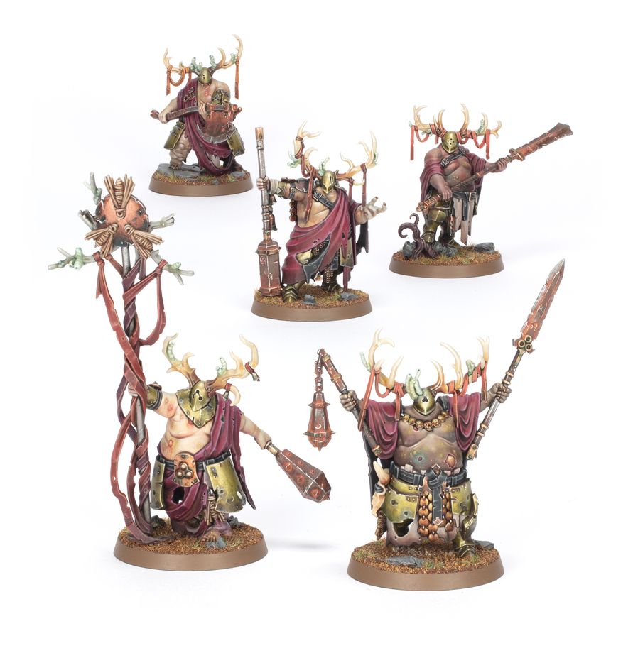 Warhammer Age of Sigmar: Maggotkin of Nurgle- Putrid Blightkings