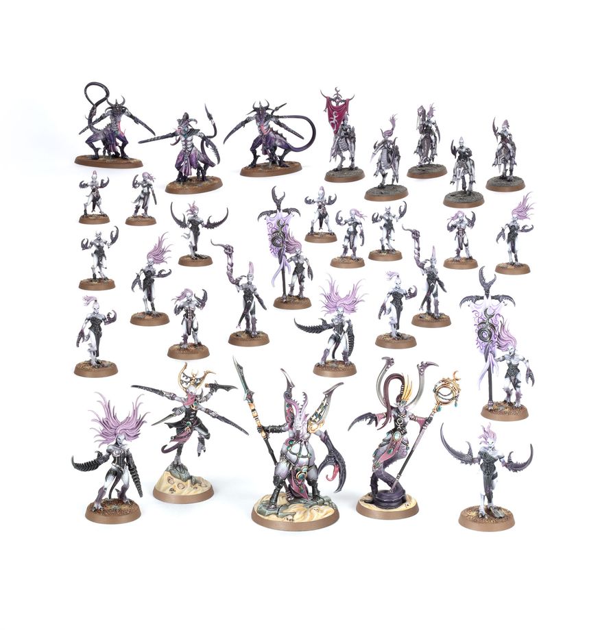 Warhammer Age of Sigmar: Hedonites of Slaanesh Spearhead - Epicurean Revellers