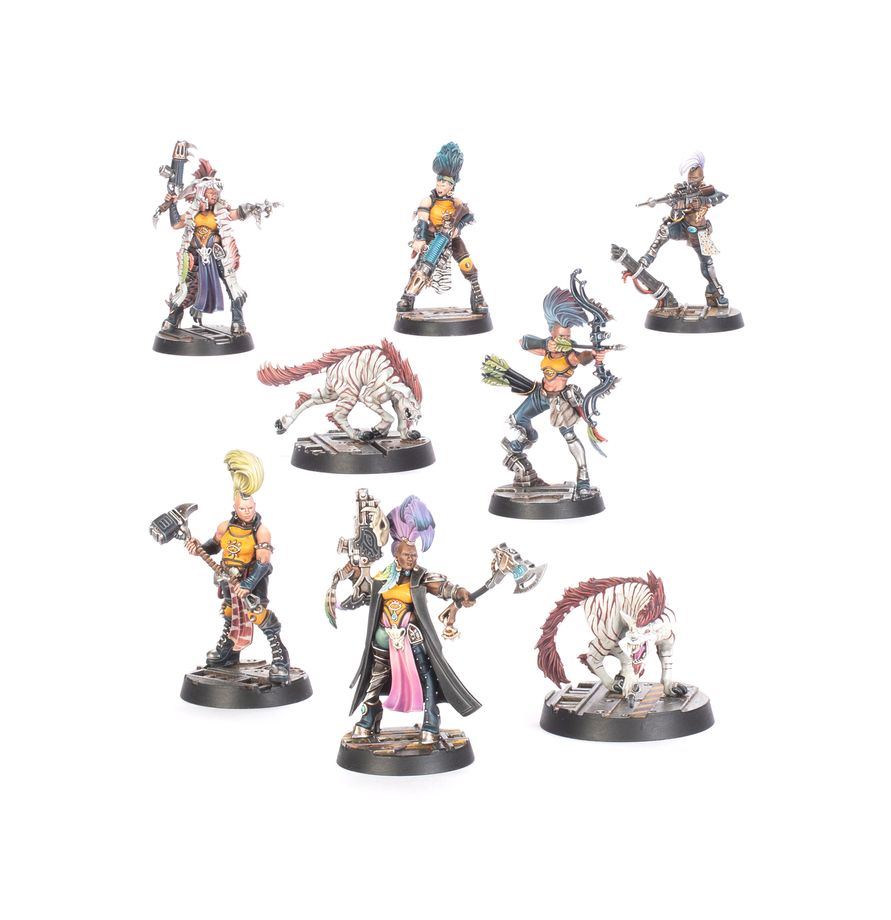 Necromunda: Escher Gang Matriarcs & Phyr Cats