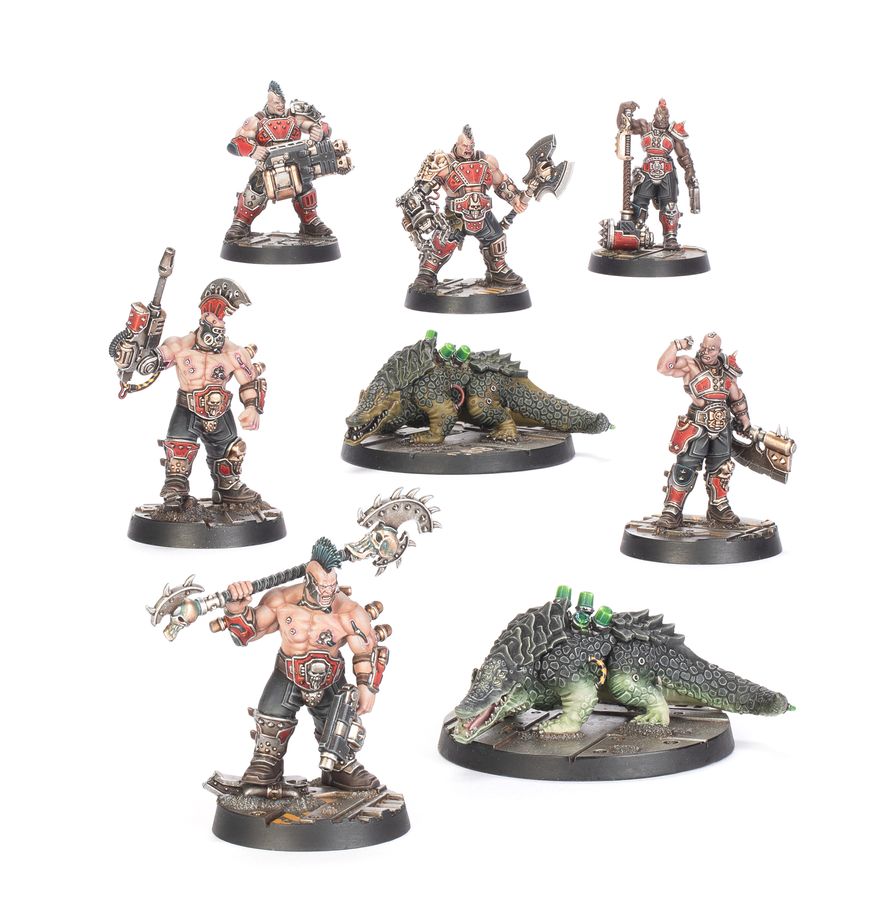 Necromunda: Goliath Forge Bosses & Sumpkrogs