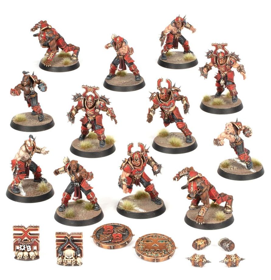 Blood Bowl Khorne Team