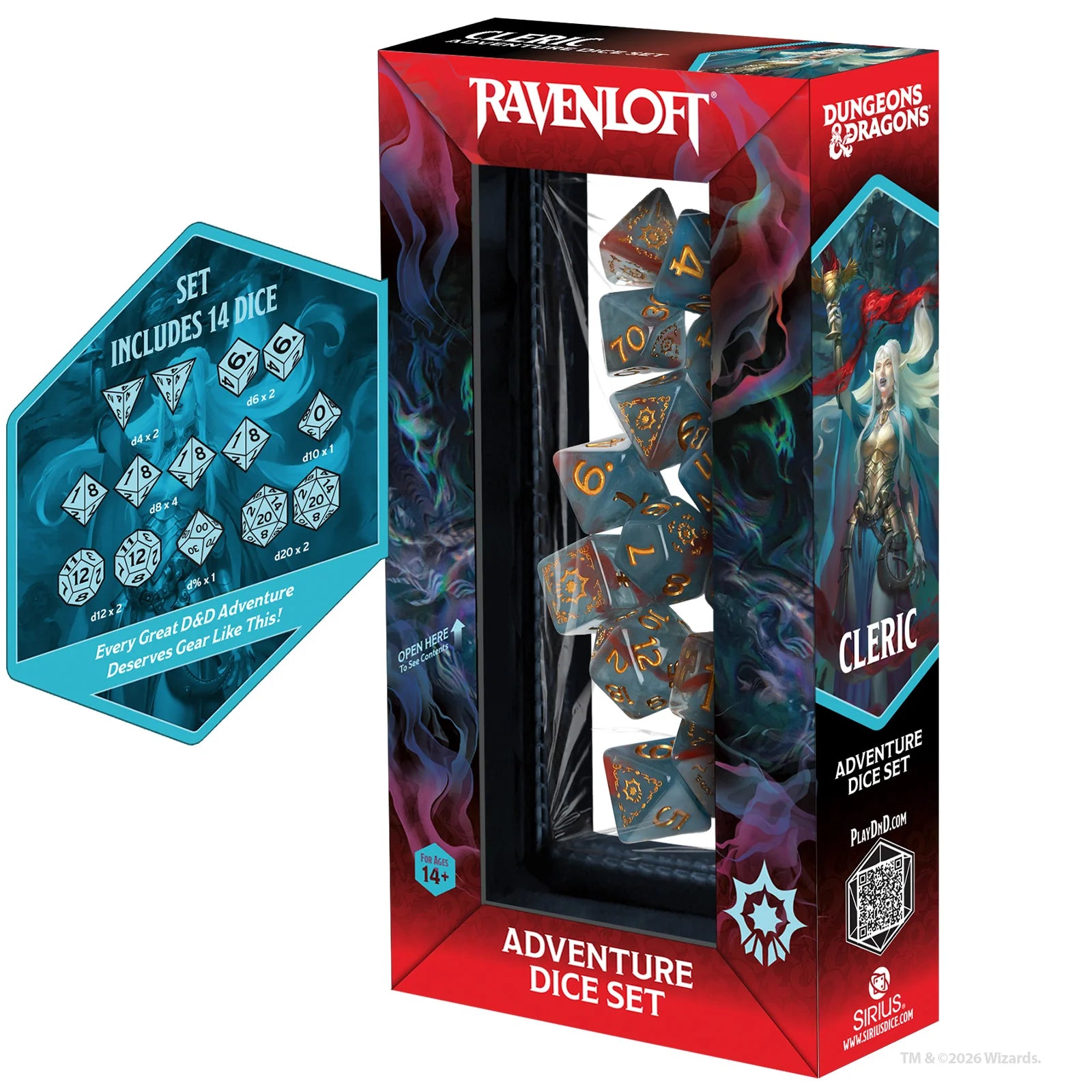D&D Adventrue Dice: Ravenloft- Cleric