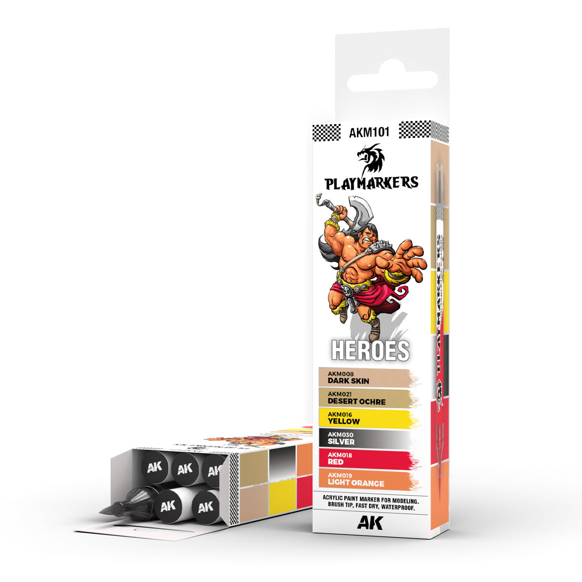 AK Interactive Playmarkers Set - Heroes