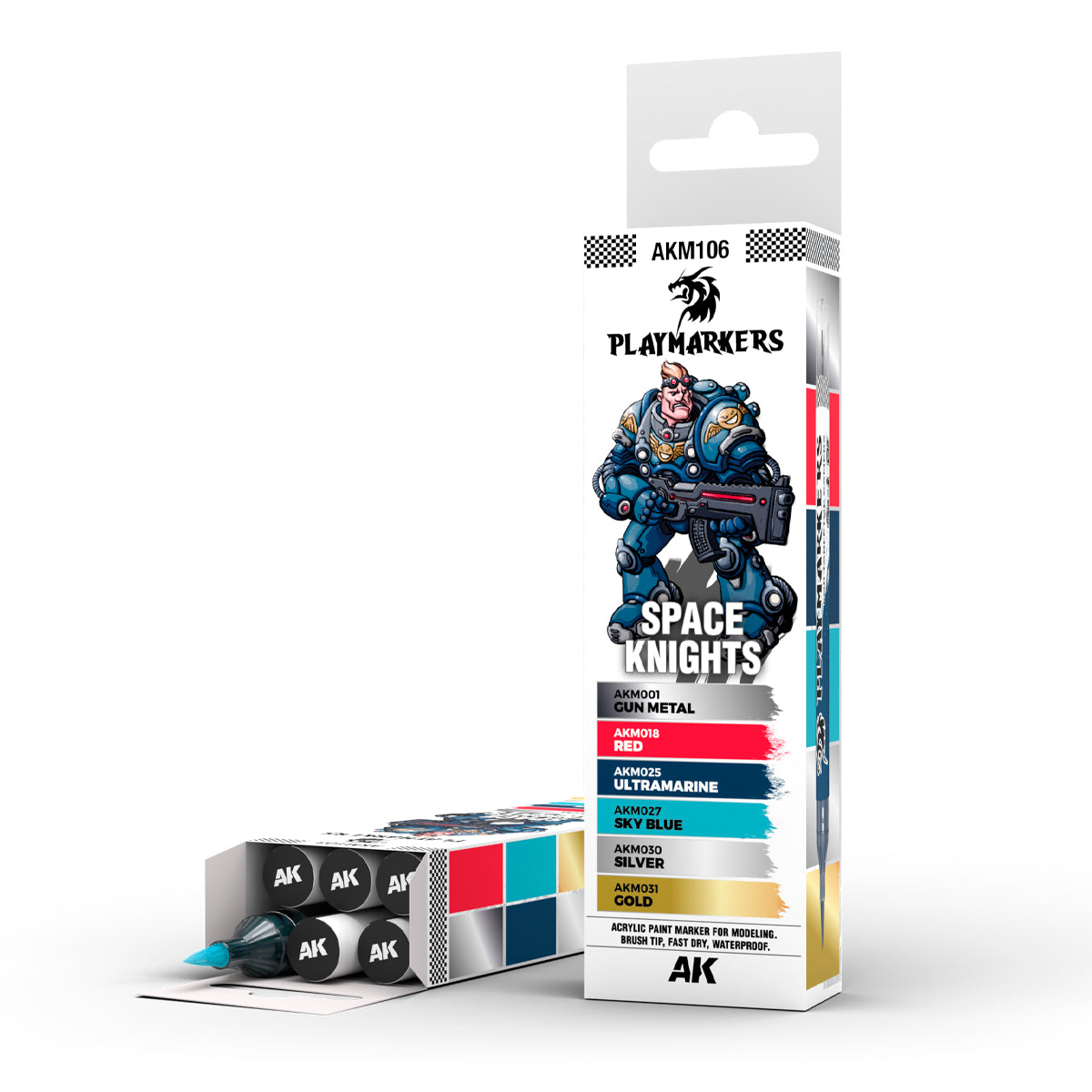 AK Interactive Playmarkers Set - Space Knight
