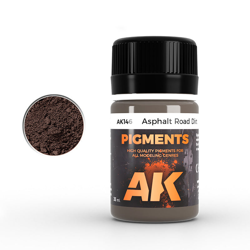 AK Interactive Asphalt Road Dirt Pigment