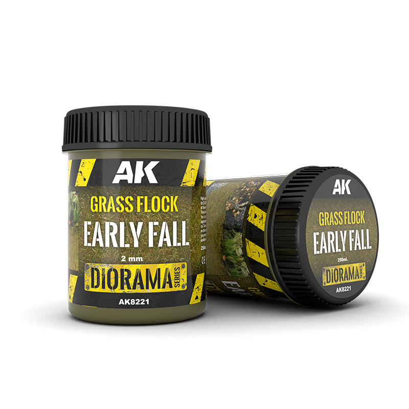 AK Interactive Grass Flock 2mm EARLY FALL