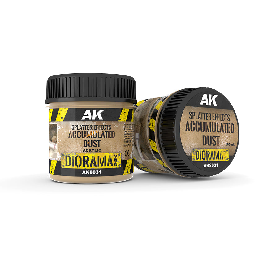 AK Interactive Splatter Effects Accumulated Dust