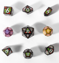 7-Die Set Botch Dice: Daggerheart- Assassin + 2x Bonus D12s