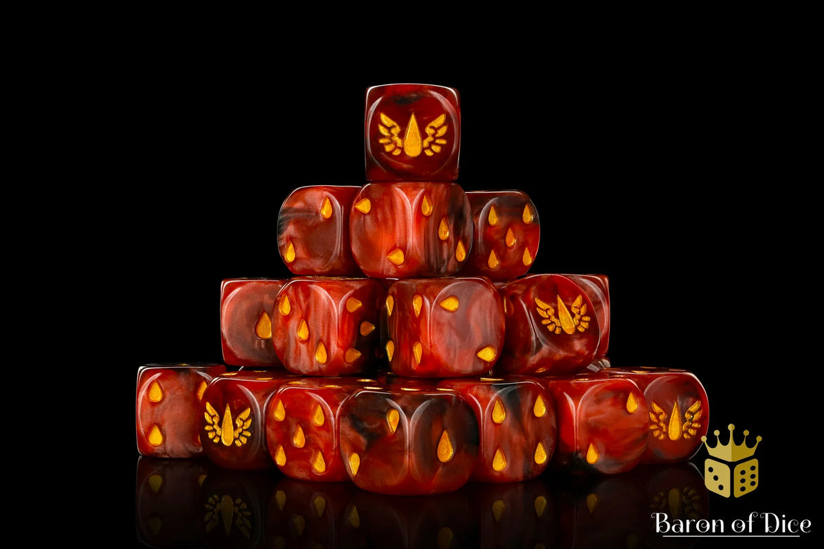 Baron of Dice: Blood Drop Dice