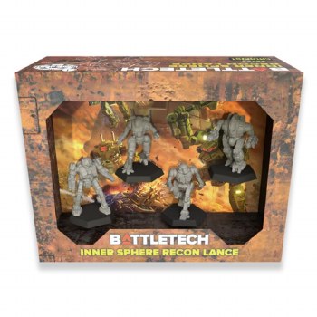 BattleTech: Inner Sphere Recon Lance Miniatures Pack