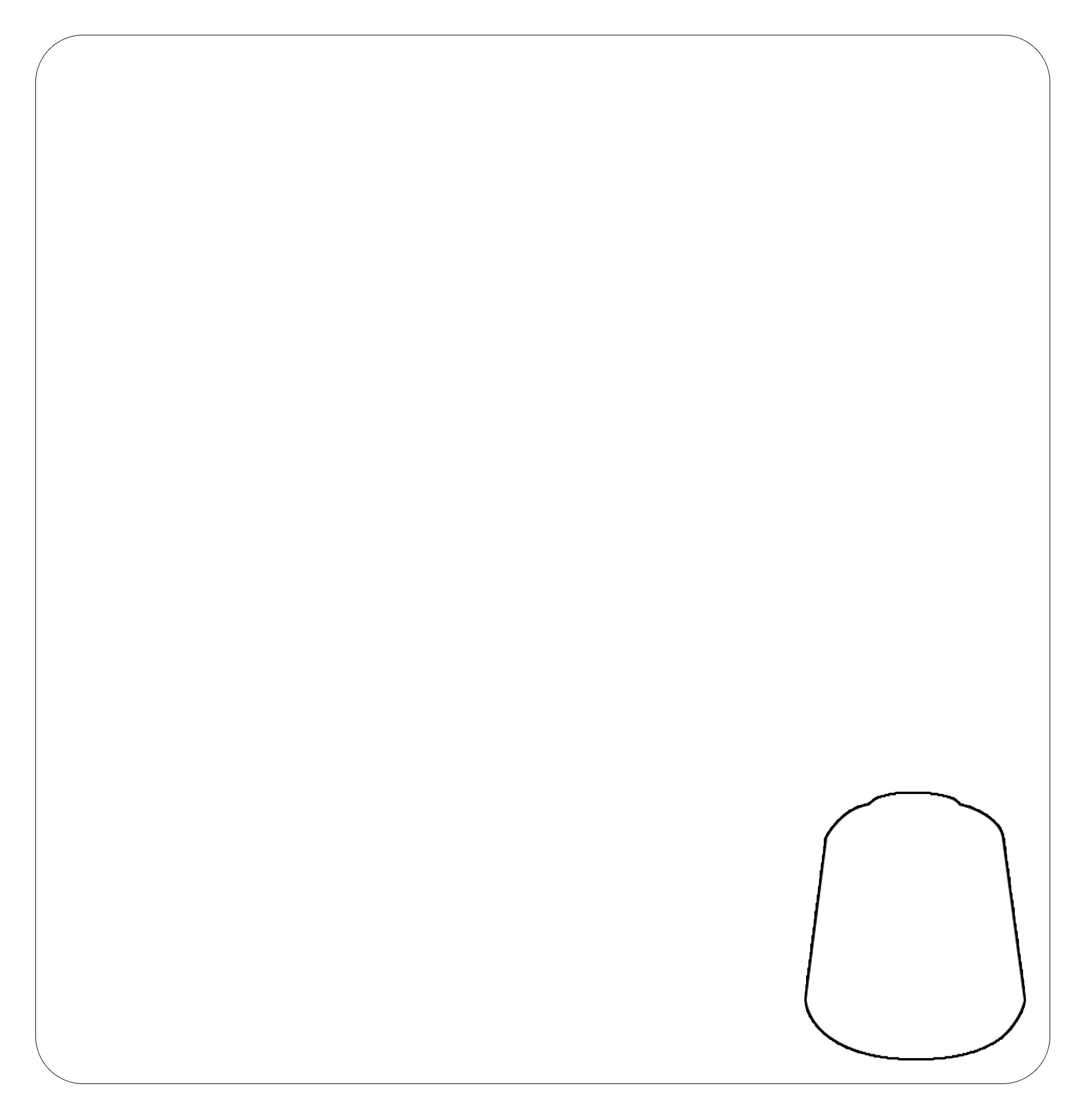 Citadel Base Paint Corax White