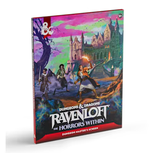 D&D, 5e: Ravenloft- The Horrors Within DM Screen