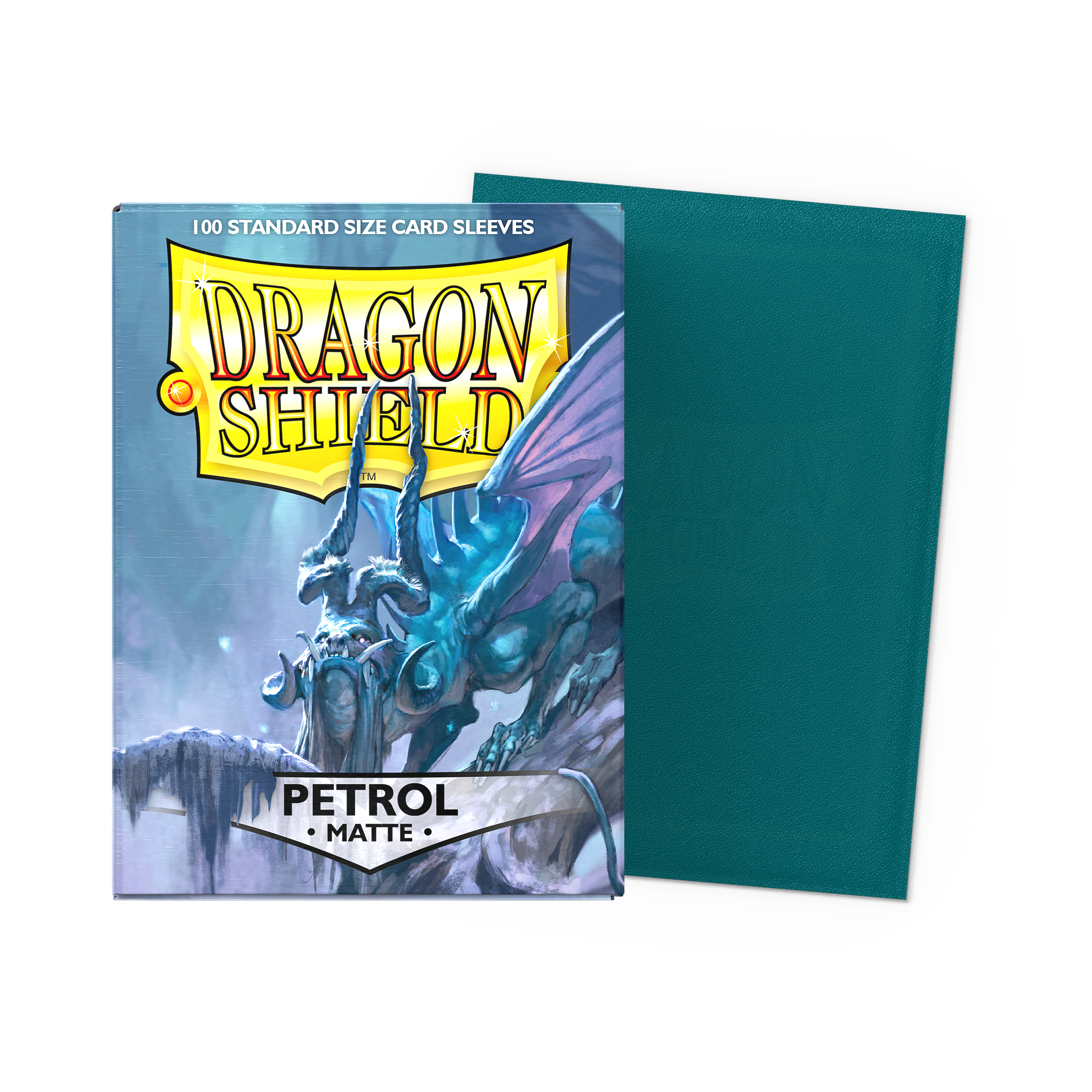 Dragon Shield Matte Sleeve - Petrol â€˜Abiganâ€™ 100ct