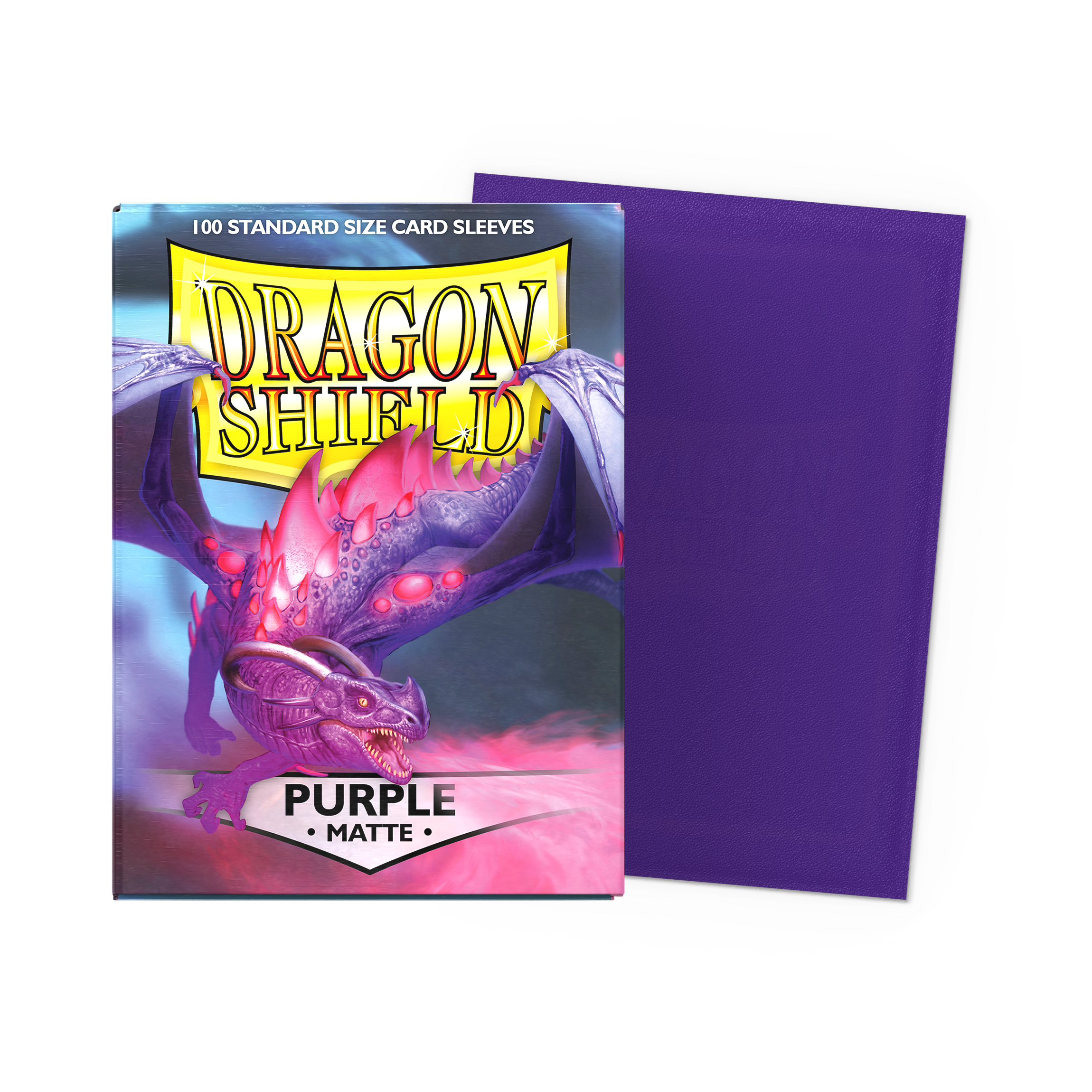 Dragon Shield Matte Sleeve - Purple â€˜Miasmaâ€™ 100ct